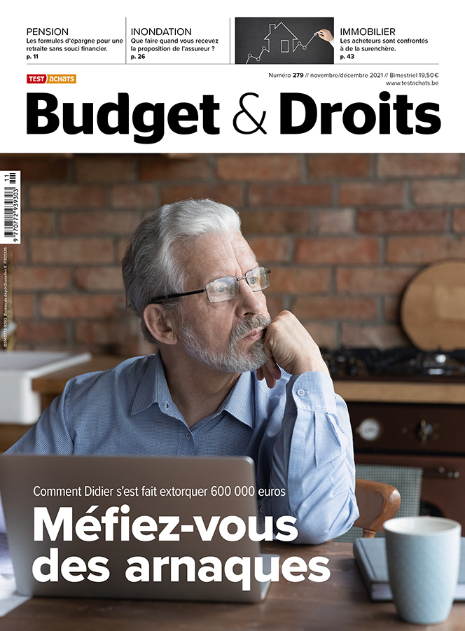 Couverture Budget & Droit magazine 279